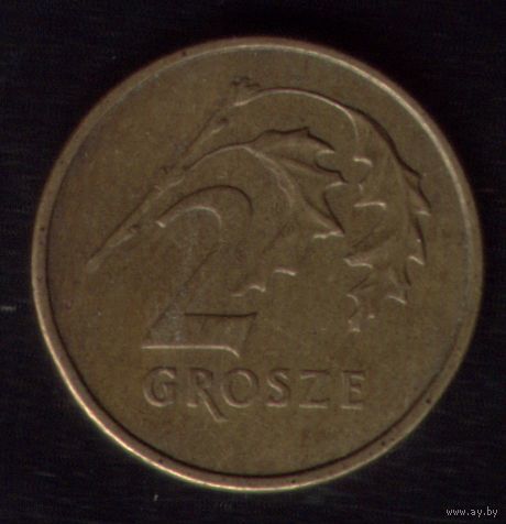 2 гроша 1997 год Польша