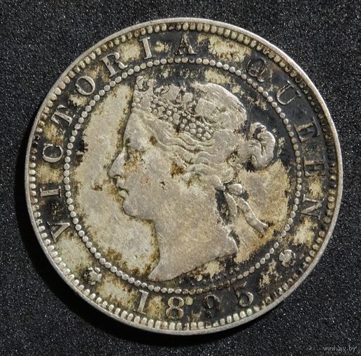 Ямайка 1 пенни, 1895 -редкость-