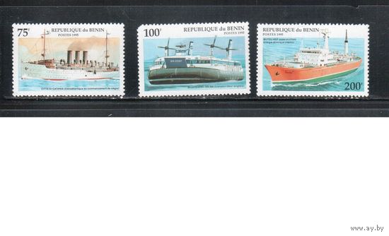Бенин-1995,(Мих.633-636)  **  , Корабли, Флот