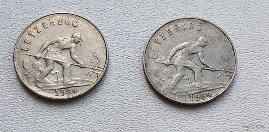 Люксембург 1 франк, 1964 2-6-8*9