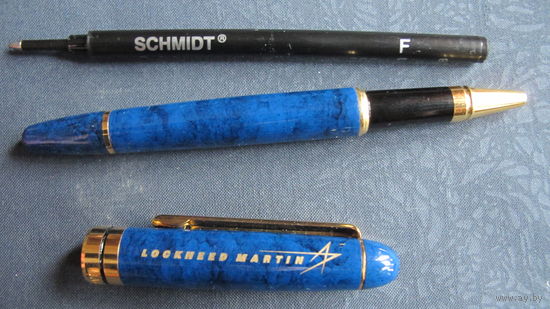 Фирменная керамическая ручка компании "Локхид-Мартин" в футляре (производство Barlow)