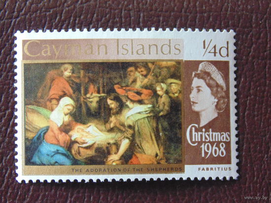 Британские Каймановы острова 1968 г. Рождество.