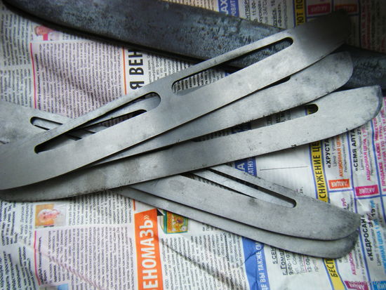 Отличная сталь для изготовления ножей. ЗАГОТОВКА КОНЬКА ШЛИФОВАННАЯ.