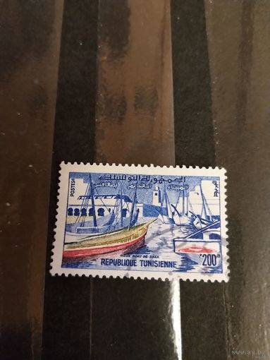 1959 республика Тунис дорогая марка корабль парусник флот (2-6)