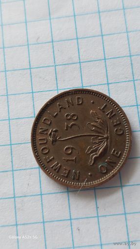 1 цент 1938 год Ньюфаундленд