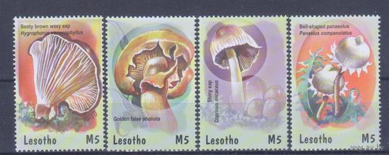 [304] Лесото 2001. Грибы. СЕРИЯ MNH