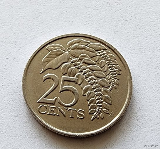 Тринидад и Тобаго 25 центов, 2006