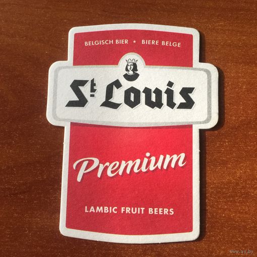 Подставка под пиво "St Louis" /Бельгия/ No 1