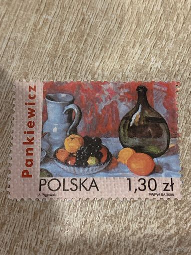 Польша 2005. Импрессионизм в Польском искусстве. Панкевич. Марка из серии