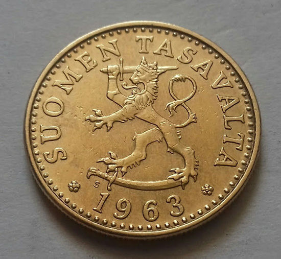 20 пенни, Финляндия 1963 г.