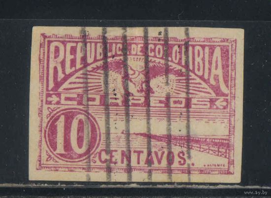Колумбия 1902 Причал в Сабанилье Стандарт #170Вв