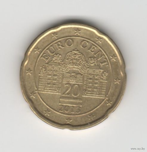 20 евроцентов Австрия 2013 Лот 8142