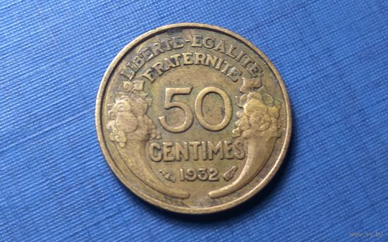 50 сантимов 1932. Франция.