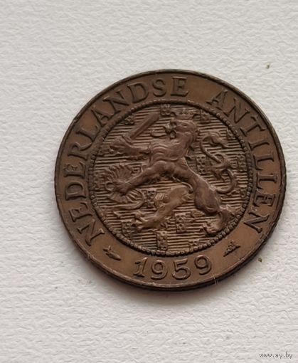 Нидерландские Антильские острова 2.5 цента, 1959 4-8-18