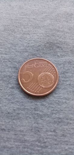5 евроцентов (2001г.) Франция.