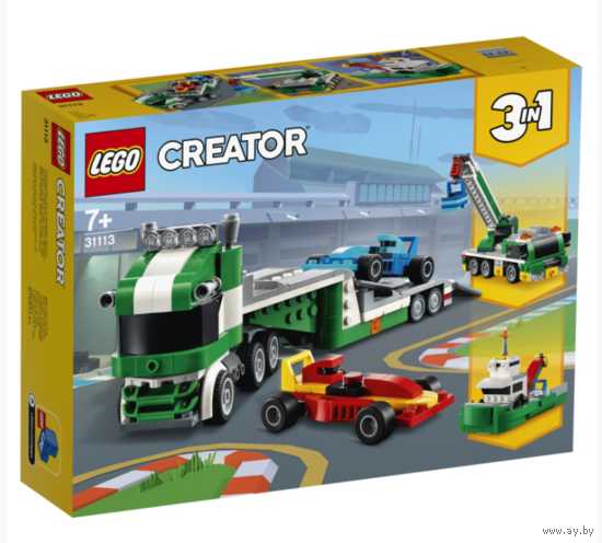 Lego Creator 31113 Транспортировщик гоночных авто