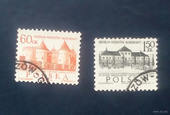 Польша 2 замки 2 марки