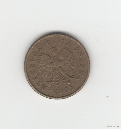 1 грош 2005 Польша Лот 7865