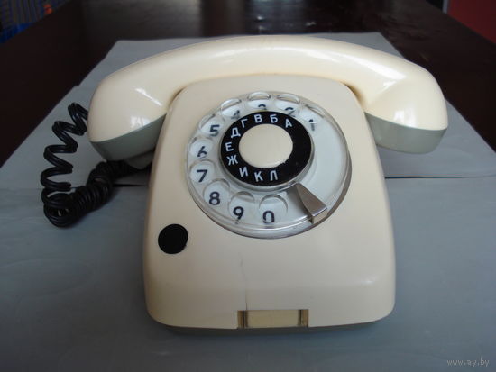 Настольный телефонный аппарат ELEKTRIM RWT ЦB - 664. Польская Народная Республика, 1966 год.