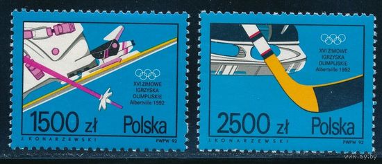Польша Зимняя Олимпиада 1992г.