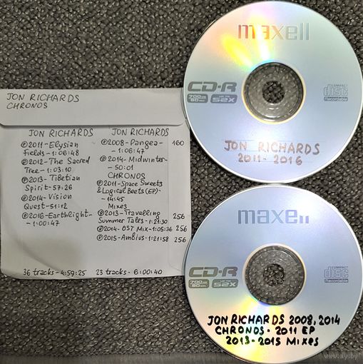 CD MP3 дискография Jon RICHARDS - 2 CD