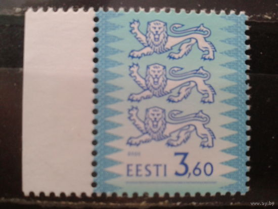 Эстония 2000 Стандарт, герб** 3,60