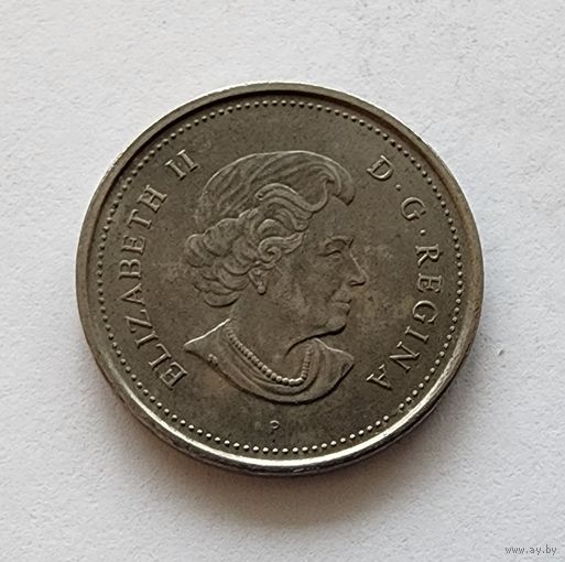 Канада 5 центов, 2004