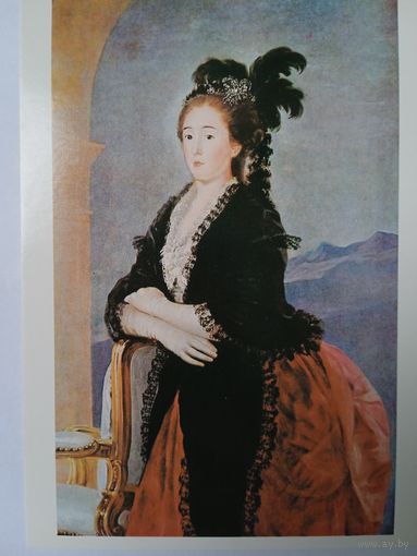 Гойя. Портрет Марии Терезии де Вальябрига.