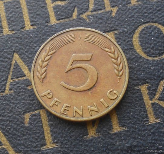 5 пфеннигов 1950 (J) Германия ФРГ #01