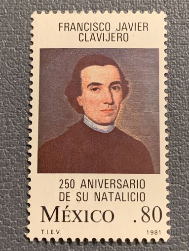 Мексика 1981. Francisco Javier Clavijero