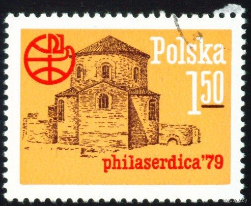 Международная филателистическая выставка в Софии Польша 1979 год серия из 1 марки