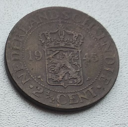 Голландская Ост-Индия 2,5 цента, 1945 7-3-9