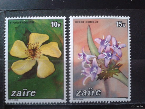 Конго, Заир 1984 Цветы**