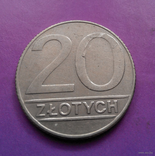 20 злотых 1990 Польша #04