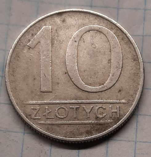 Польша 10 злотых1987г. y152.1