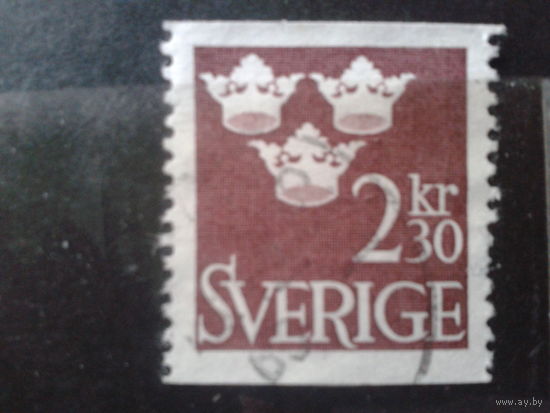 Швеция 1965 Стандарт, герб 2,3 кр