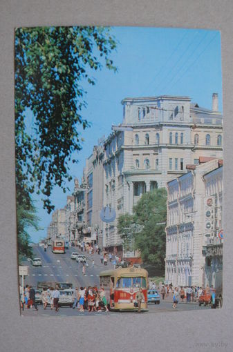 ДМПК, 27-02-1981; Муравин Ю. (фото), Владивосток. Улица Ленинская; чистая (авиа).