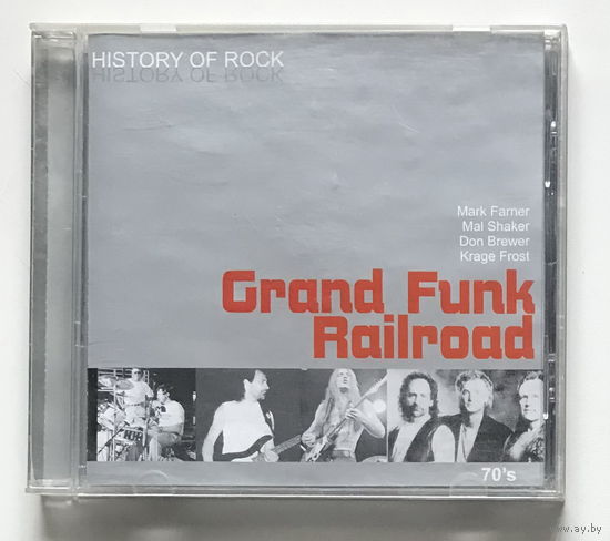Audio CD, GRAND FUNK RAILROAD – HISTORY OF ROCK