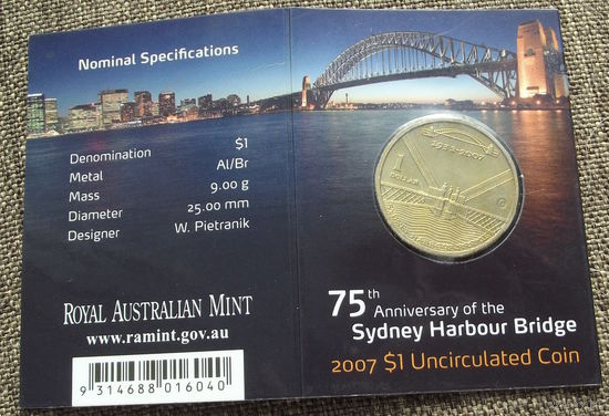 Австралия. 1 доллар 2007