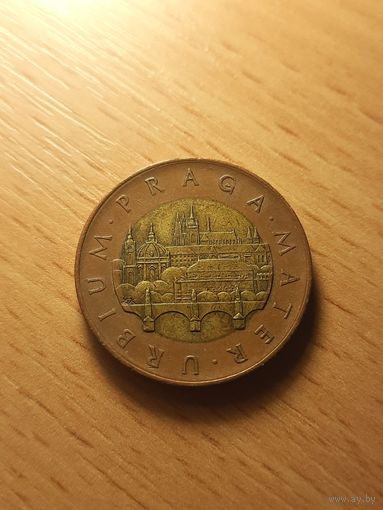 Монета Чехии 50 крон