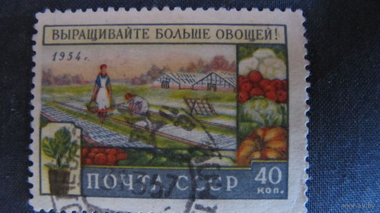 Марка СССР (#1777)	За подъем сельского хозяйства. Выращивайте больше овощей!