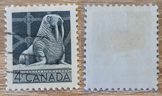 Канада 1954 Национальная неделя дикой природы. Морж
