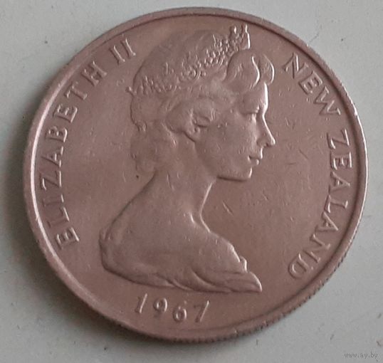 Новая Зеландия 10 центов, 1967 (12-2-7(в))