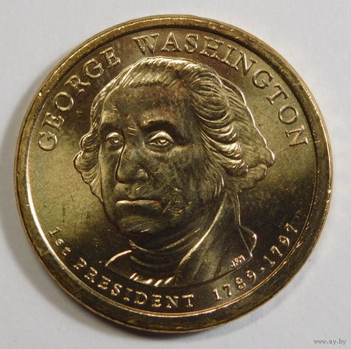 США.1 доллар 2007 Президент 1 Джордж Вашингтон Двор уточняйте