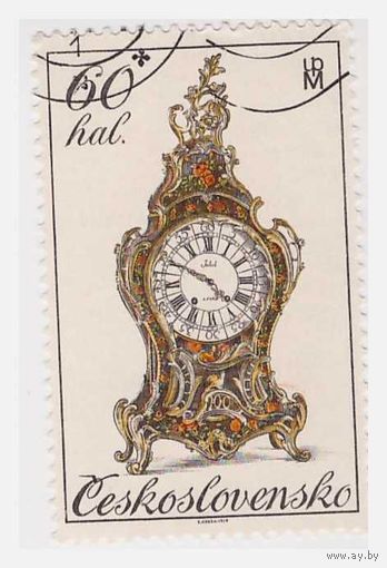 ЧССР, старинные часы в стиле рококо