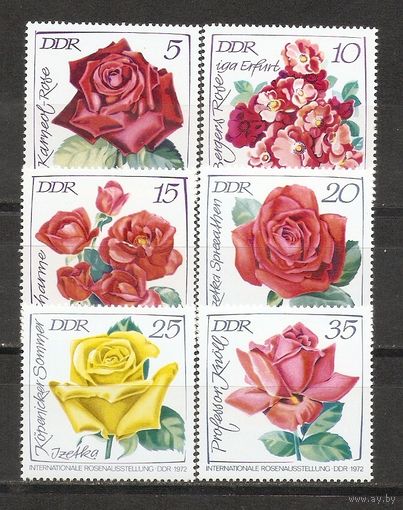 ГДР 1972 Розы