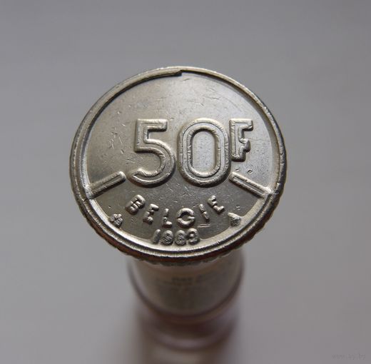 50 франков 1989 Бельгия BELGIE