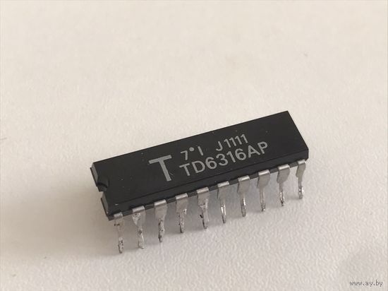 Микросхема Toshiba TD6316AP DIP-20 винтаж оригинал