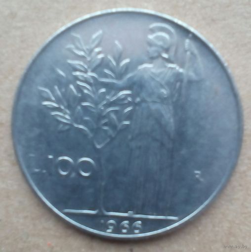 100 лир 1966 италия