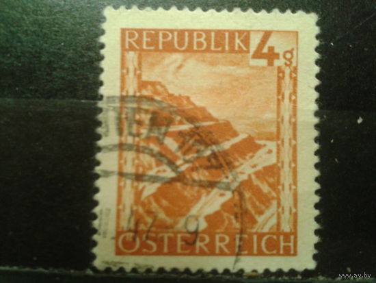 Австрия 1945 Стандарт, ландшафт 4 гроша